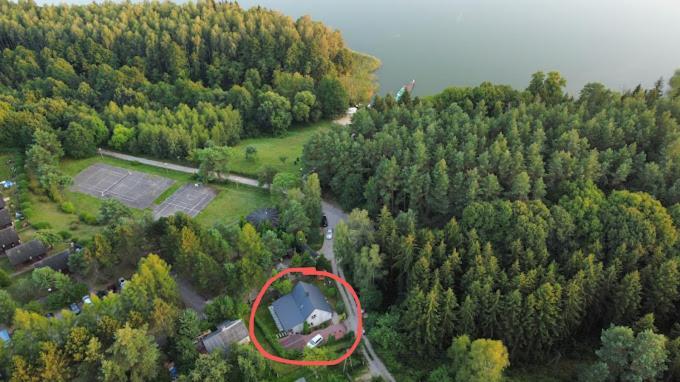Dom Nad Jeziorem Strazym Zbiczno Екстериор снимка